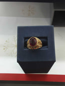 Women's Ring - Yellow Gold 18k (.750) 3.4 grams Size 3
