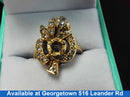 Women's Ring - Yellow Gold 14k (.585) 4.4 grams Size 20