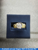 Men's Ring - Yellow Gold 10k (.417) 5 grams Size 7.5