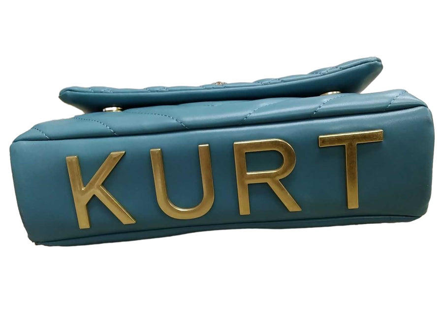 Kurt Geiger Large Kensington Blue Purse / Handbag