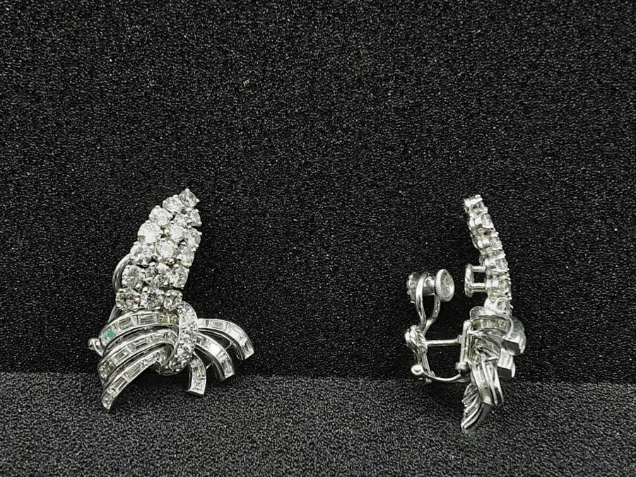 Earrings - White Gold 18k (.750) 21.4 grams