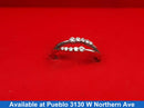 Women's Ring - White Gold 10k (.417) 2.2 grams Size 7
