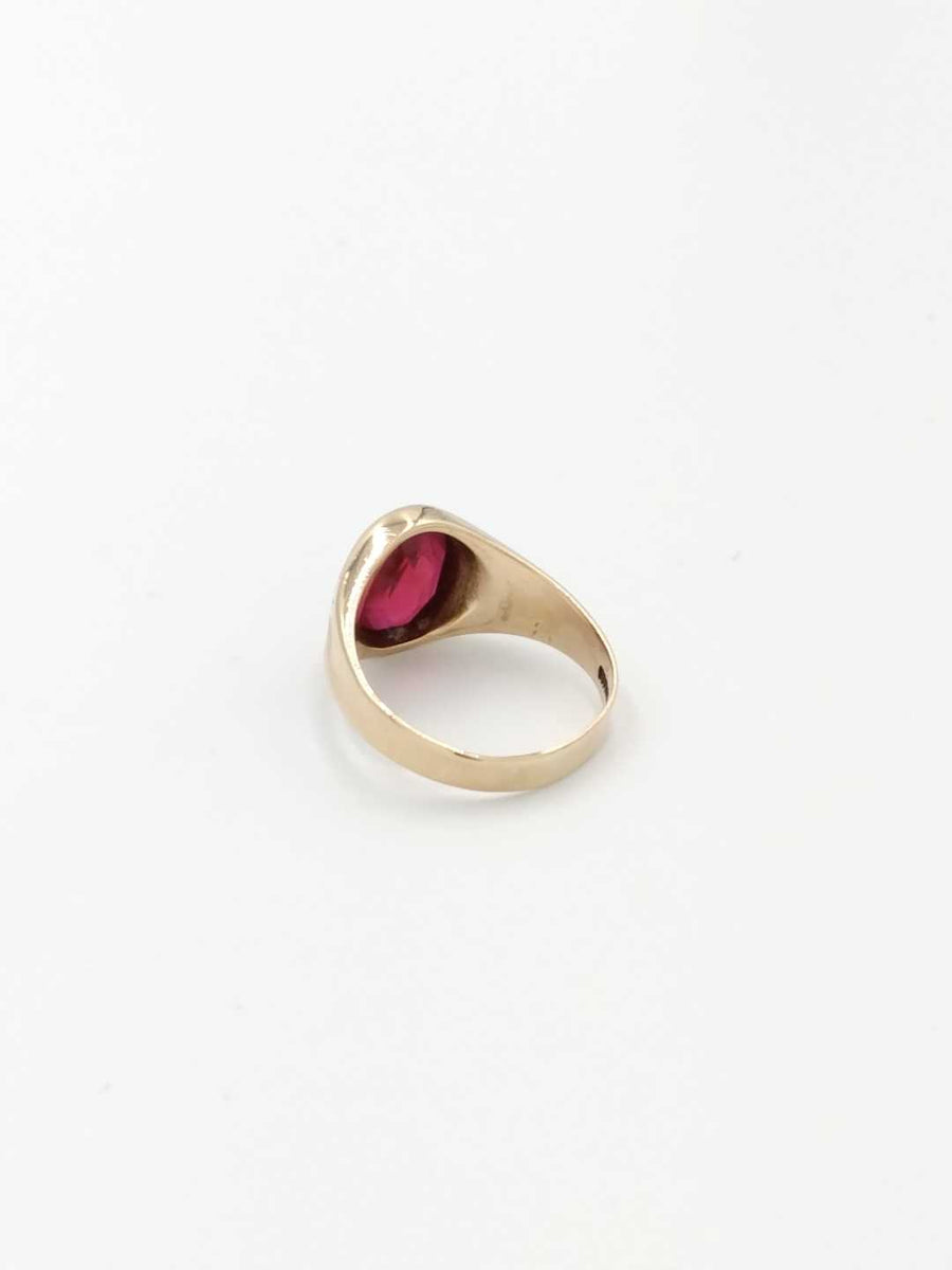 Men's Ring - Yellow Gold 10k (.417) 6.4 grams Size 10.5