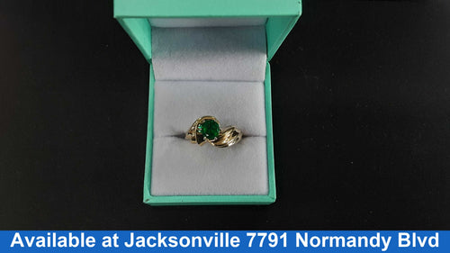 Women's Ring - Yellow Gold 10k (.417) 6.9 grams Size 8