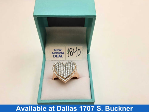 Women's Ring - Rose Gold 14k (.585) 8.4 grams Size 11