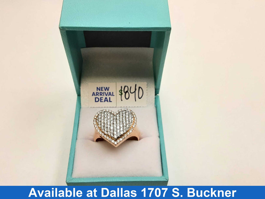 Women's Ring - Rose Gold 14k (.585) 8.4 grams Size 11