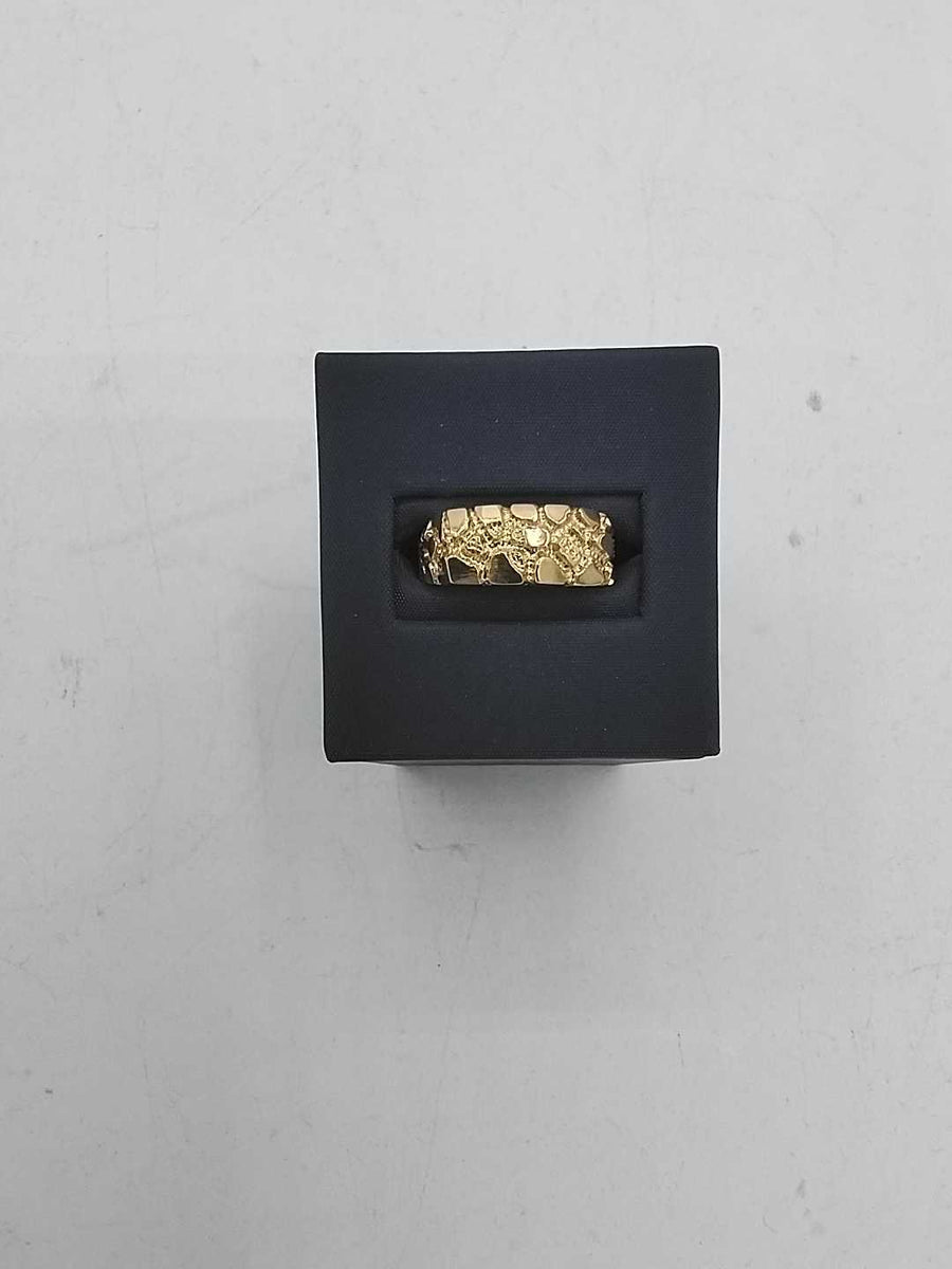 Women's Ring - Yellow Gold 14k (.585) 4.6 grams Size 20