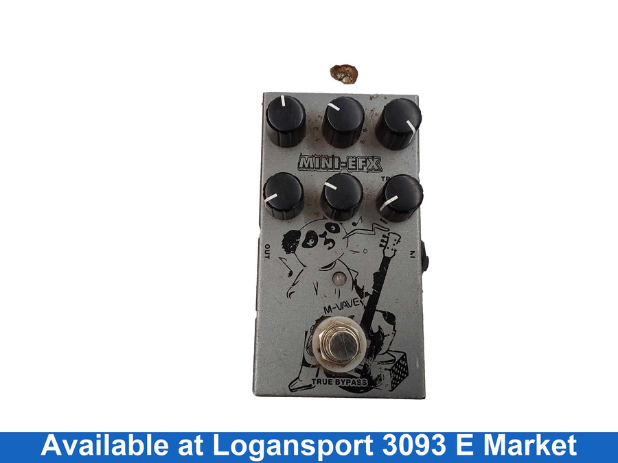 True Bypass Mini-efx Gray Midi Foot / Pedalboard Controller