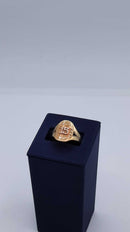 Women's Ring - Yellow Gold 10k (.417) 3 grams Size 9