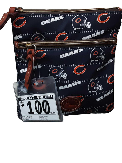 Dooney & Bourke Chicago Bears Blue Purse / Handbag