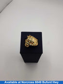 Men's Ring - Yellow Gold 18k (.750) 23.3 grams Size 20