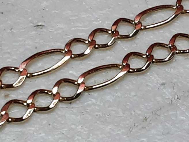 Figaro Chain - Yellow Gold 10k (.417) 5.3 grams 26 inch