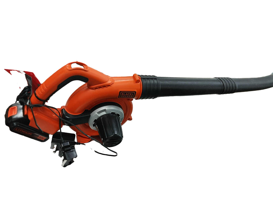 Blackdecker Lsw20 Orange Cordless Leaf Blower