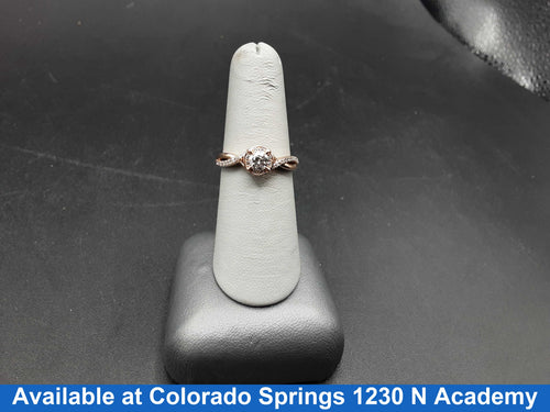 Women's Ring - Rose Gold 10k (.417) 2.6 grams Size 7