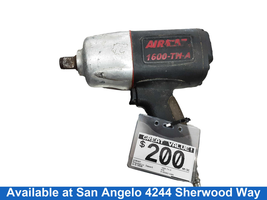 Aircat 1600-th-a Black Pneumatic Impact Drill