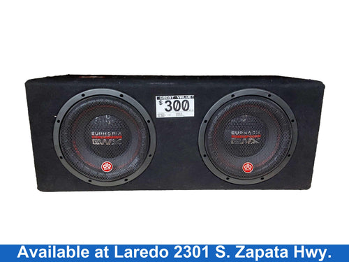 Euphoria Ewxpw8-2b Black Car Sub-Woofer