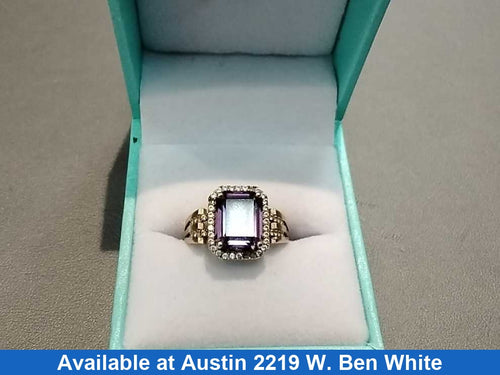 Women's Ring - Yellow Gold 10k (.417) 3.3 grams Size 8