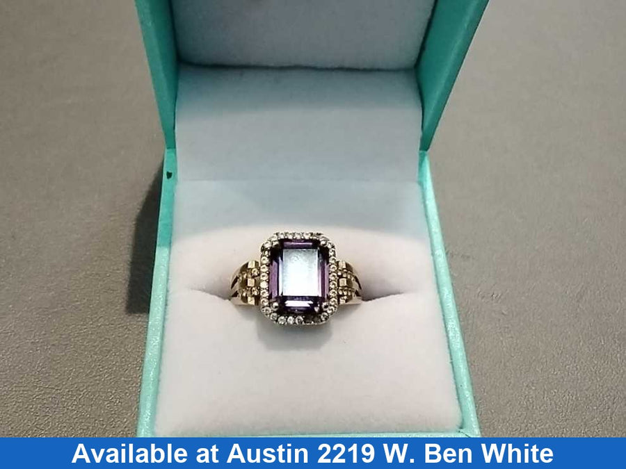 Women's Ring - Yellow Gold 10k (.417) 3.3 grams Size 8