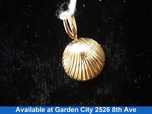Nugget Pendant - Yellow Gold 14k (.585) 0.4 grams