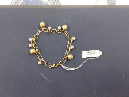 Bracelet - Yellow Gold 14k (.585) 7.7 grams 7 inch