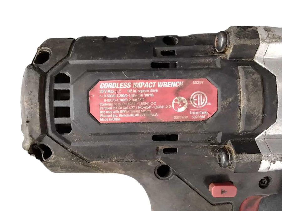 Hyper Tough Cs25w39 Black Cordless Impact Drill