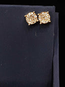 Earrings - Yellow Gold 10k (.417) 3.2 grams
