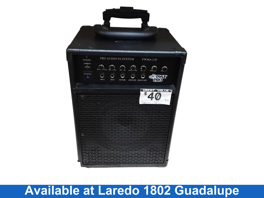 Pyle Pro Pwma-230 Black Guitar Amplifier