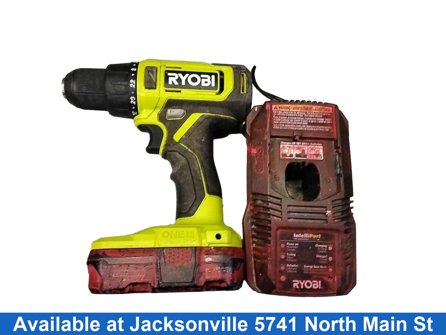 Ryobi Pcl206 Green Cordless Standard Drill