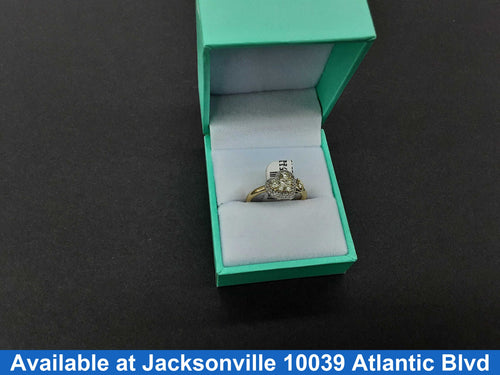 Women's Ring - Yellow Gold 10k (.417) 3.4 grams Size 7.5