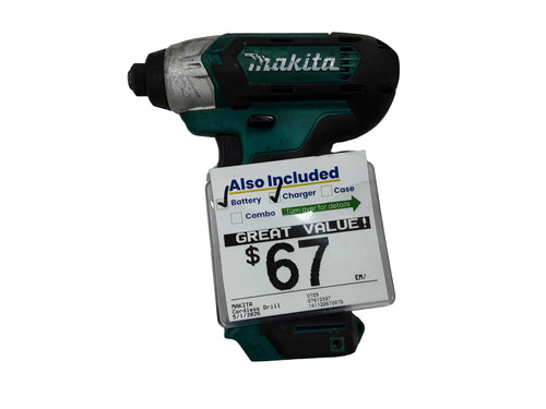 Makita Dt03 Green Cordless Standard Drill