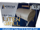 Norstar Beige Grill Beige / Tan Charcoal Grill / Smoker