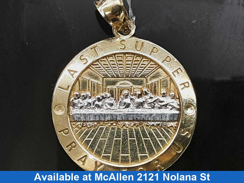 Religious Pendant - Yellow Gold 10k (.417) 2.9 grams