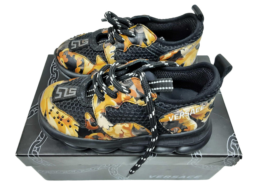 Versace Chain Reaction Shoes Black
