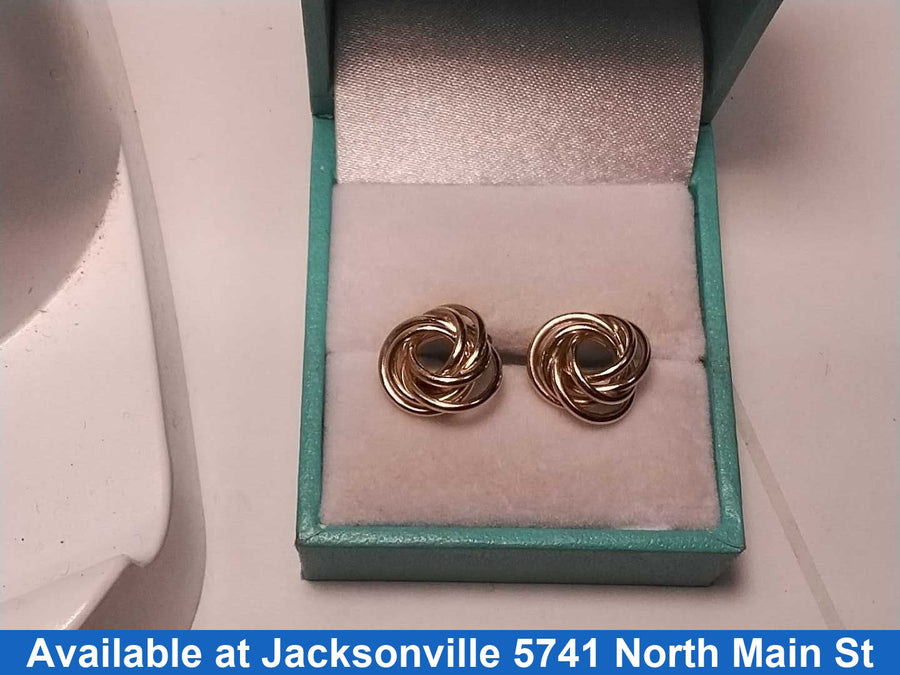 Earrings - Yellow Gold 14k (.585) 2.1 grams