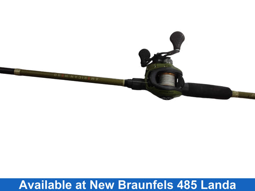 Lew's American Hero Green Fishing Rod & Reel Combo