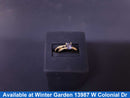 Ring - Engagement Set - Yellow Gold 14k (.585) 3.8 grams Size 7