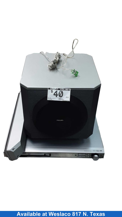 Philips Mx6050d/37 Silver Surround Sound Speaker