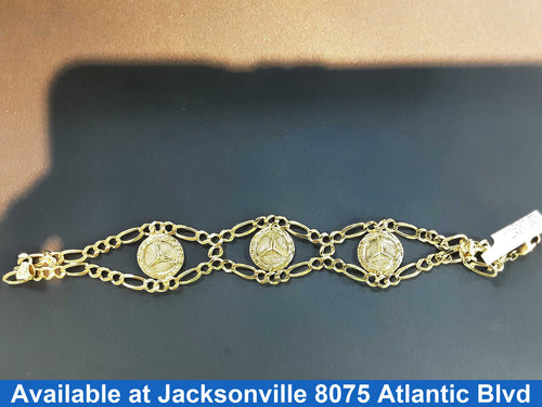 Bracelet - Yellow Gold 14k (.585) 33.9 grams 10 inch