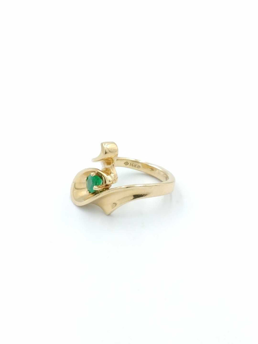 Women's Ring - Yellow Gold 14k (.585) 10.9 grams Size 7