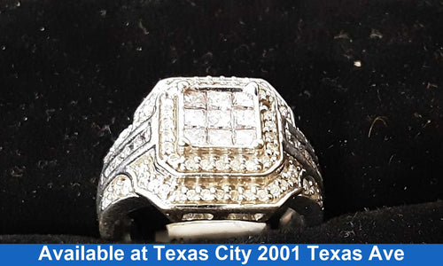 Women's Ring - White Gold 14k (.585) 7 grams Size 6
