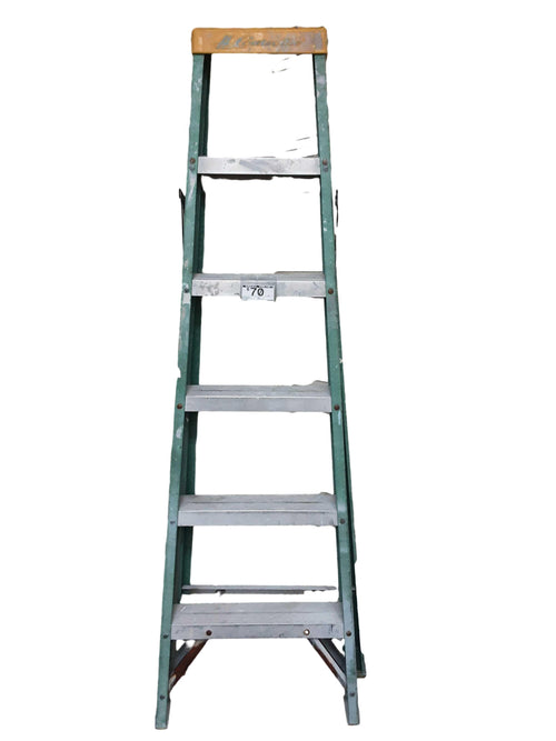 Louisville Green A-Frame Ladder