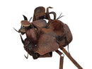 Herford Longhorn Brown Roping Saddle