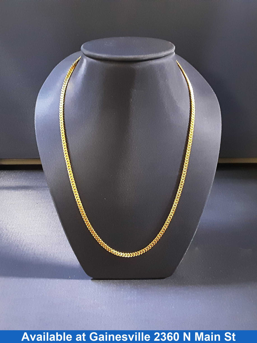Cuban Link Chain - Yellow Gold 22k (.917) 25.5 grams 24 inch