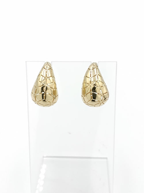 Gold Ball Earrings - Yellow Gold 14k (.585) 3.2 grams