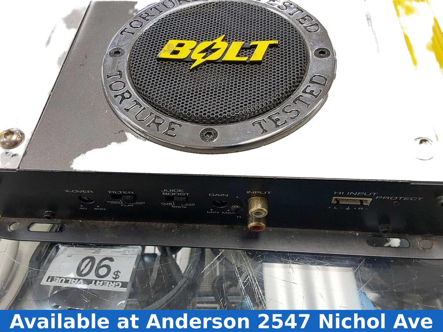 Lightning Audio B150.2 Yellow Car Audio Amplifier