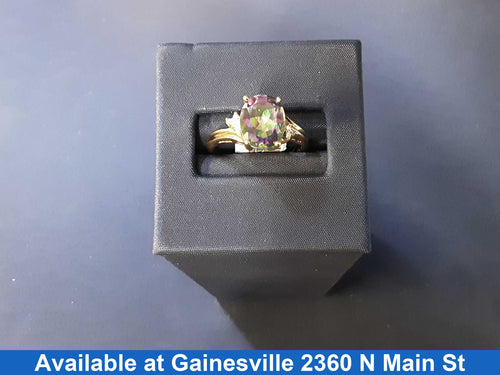 Women's Ring - Yellow Gold 10k (.417) 2.4 grams Size 8