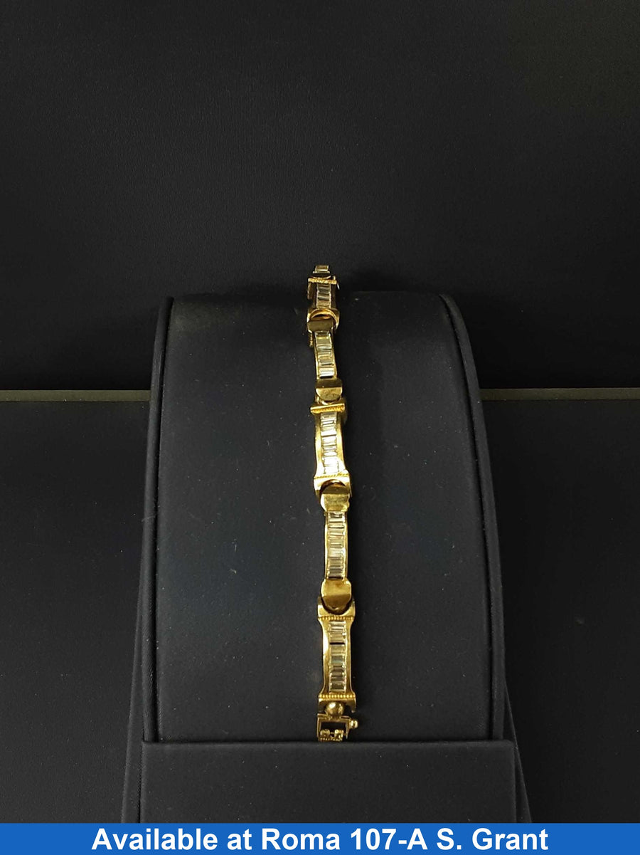 Bracelet - Yellow Gold 10k (.417) 38.8 grams 9 inch