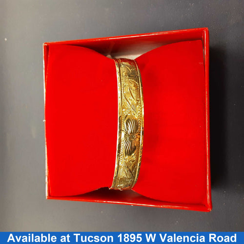 Bangle Bracelet - Yellow Gold 10k (.417) 27.7 grams 4 inch