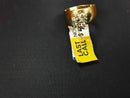 Women's Ring - Solitaire - Yellow Gold 10k (.417) 6.6 grams Size 9