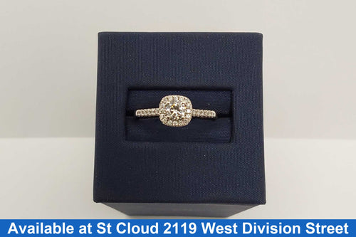 Ring - Wedding Set - White Gold 14k (.585) 2.16 grams Size 8.5